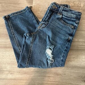 Stylish Blue Distressed Kids Jeans Evsie